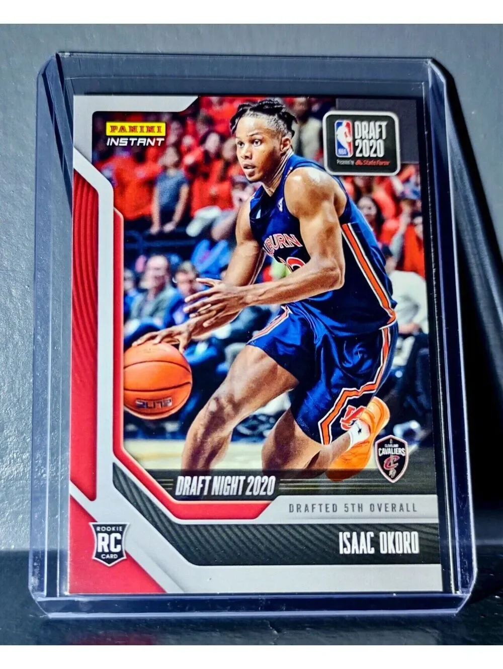 Isaac Okoro 2020-21 Panini NBA Draft Night #9 Basketball Rookie Card 1 of 366